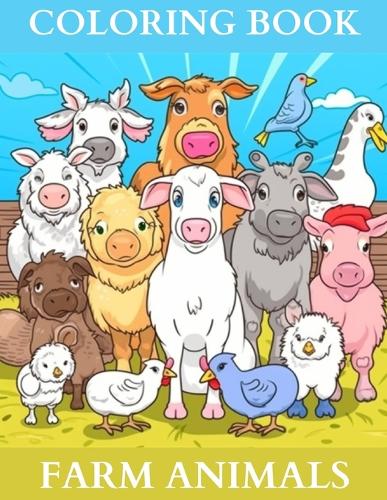 Coloring Book Farm Animals