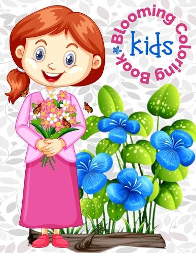 Kids Blooming Coloring Book