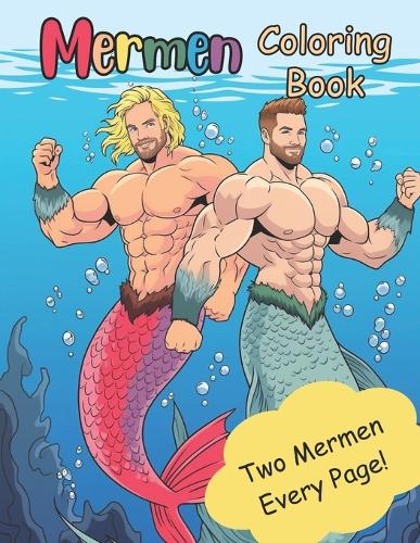 Mermen Coloring Book