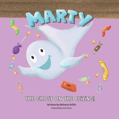 Marty the Ghost on the Ceiling