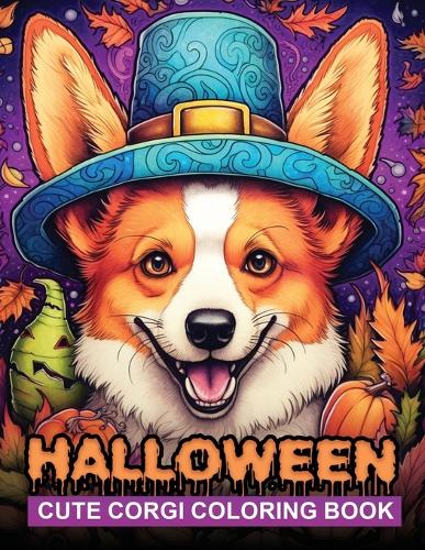 Halloween corgi