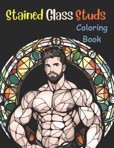 Stained Glass Studs Coloring Book
