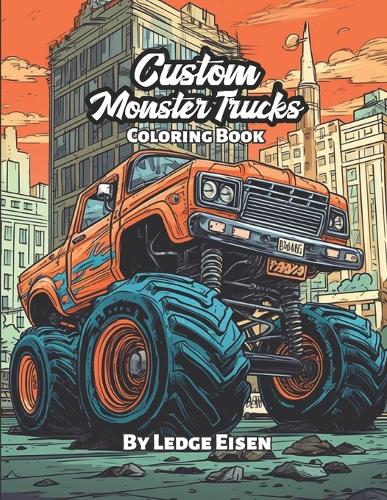 Custom Monster Trucks Coloring Book