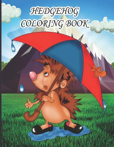 Hedgehog Coloring Book