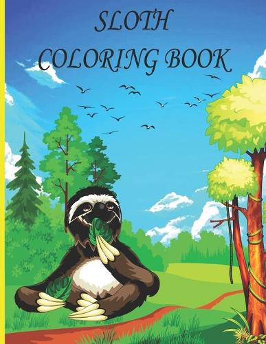 Sloth Coloring Book