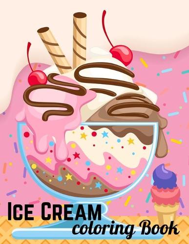 Ice Cream Coloring Book