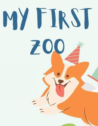 MY FIRST ZOO coloring book for kids