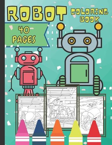 Robot Animals Coloring Book