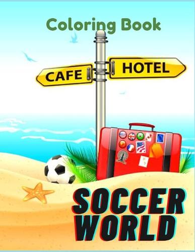 Soccer World All Stars coloring book