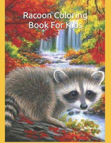Racoon Coloring Book For Kids