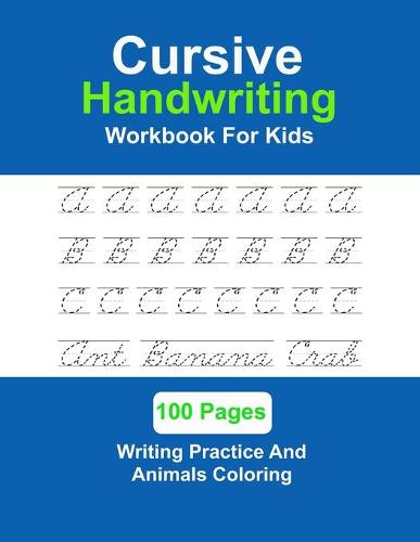 Cursive Handwriting Workbook For Kids