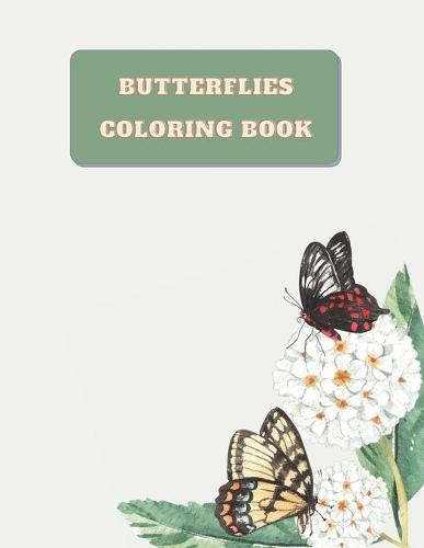 butterflies coloring book