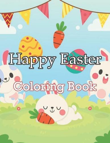 Happy Easter Coloring Book
