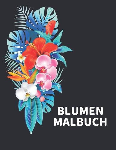 Malbuch Blumen
