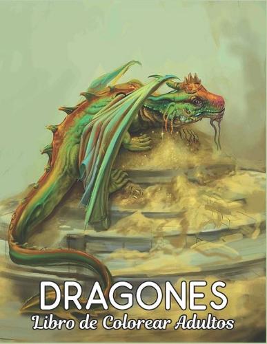 Dragones Libro de Colorear Adultos