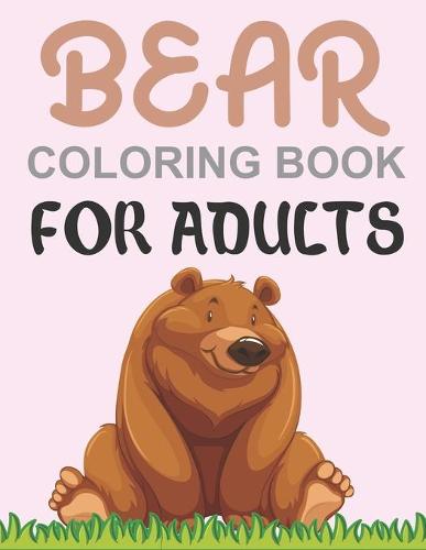 Bear Coloring Book For Adults