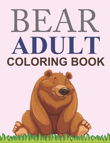 Bear Adult Coloring Book