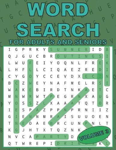 Word Search For Adults and Seniors