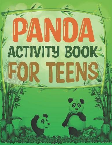 Panda Activity Book For Teens