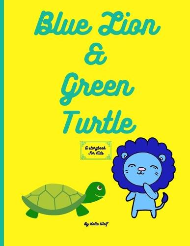 Blue Lion and Green Turtle