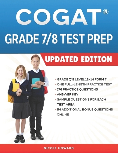 Cogat(r) Grade 7/8 Test Prep