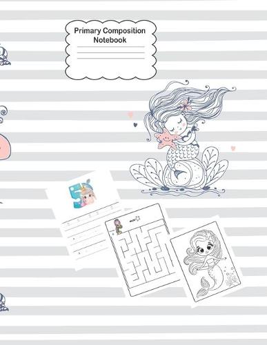 Mermaid Primary Composition Notebook