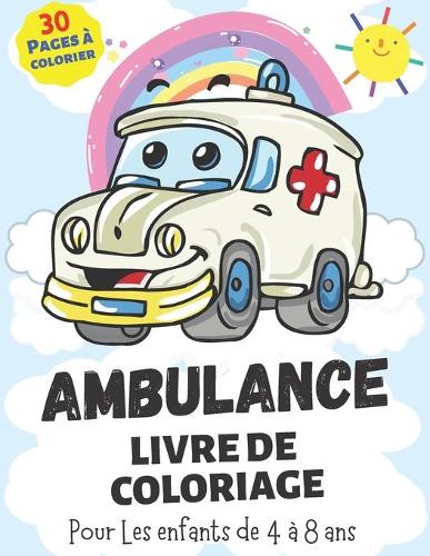 Ambulance Livre de Coloriage