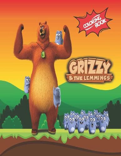 Grizzy and The Lemmings Coloring Book