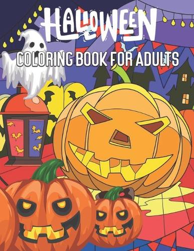 Halloween Coloring Book for Adults