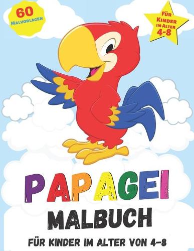 Papagei Malbuch