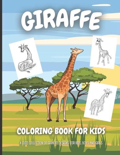 Giraffe Coloring Book For Kids
