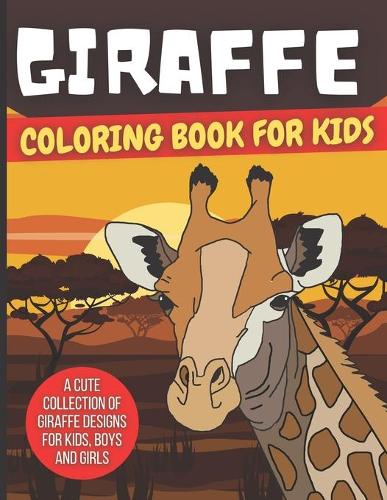 Giraffe Coloring Book For Kids