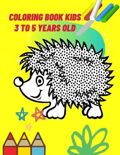 coloring book kids 3 to 5 years old