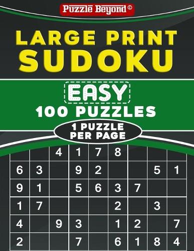Large Print Sudoku