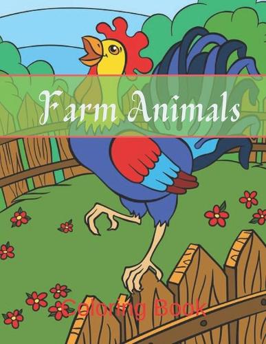 Farm Animals Coloring Book