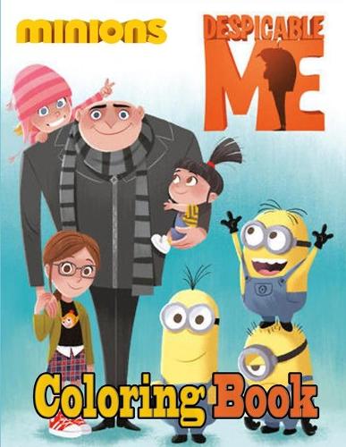 Despicable me coloring book