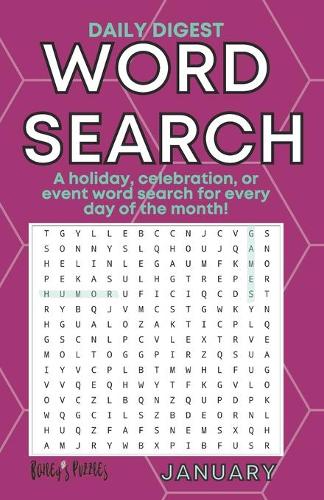 DAIlY JANUARY WORD SEARCH