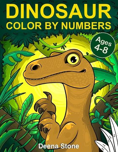 Dinosaur Color By Numbers
