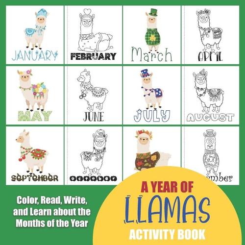 A Year of Llamas Activity Book