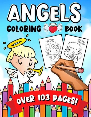 Angels Coloring Book