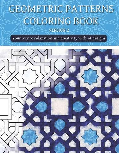 Geometric patterns coloring book (version 2)
