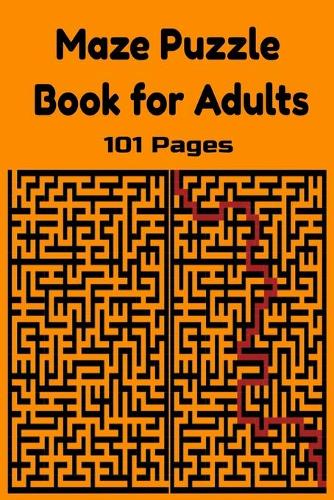 Maze Puzzle Book for Adults