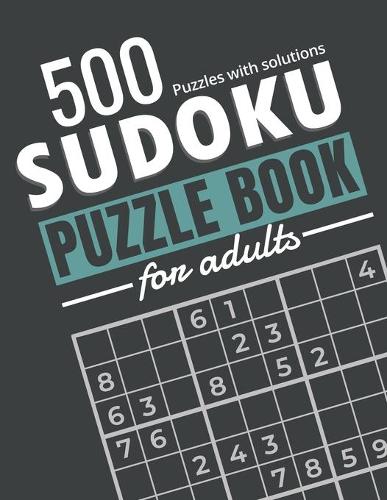 500 sudoku puzzle books for adults