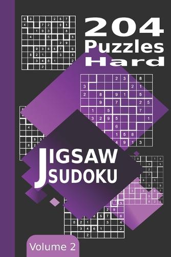 Jigsaw Sudoku Puzzles 200 Hard Puzzles Volume 2