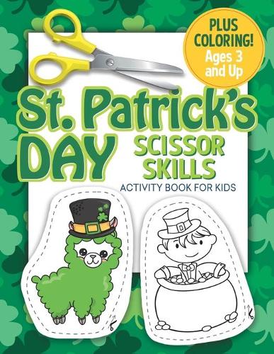 St. Patrick's Day Scissor Skills Activity Book For Kids