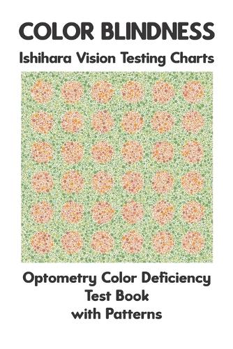 Color Blindness Ishihara Vision Testing Charts Optometry Color Deficiency Test Book With Patterns