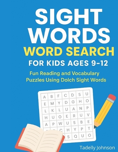 Sight Words Word Search for Kids Ages 9-12