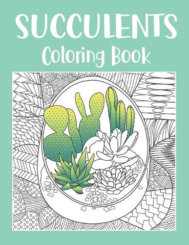 Succulents Coloring Book