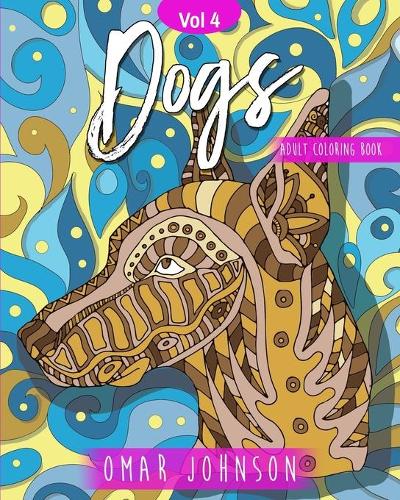 Dogs Adult Coloring Book Vol 4.