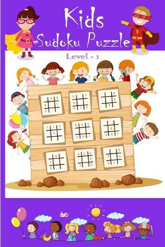 kids Sudoku Puzzle Level - 1